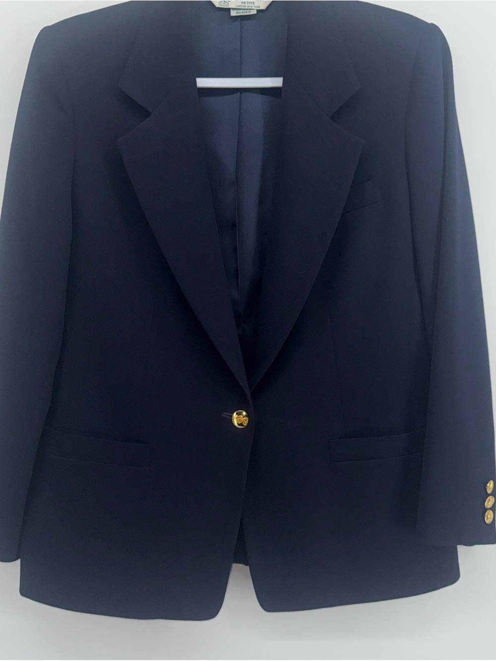 Austin Reed London New York Blazer size 8 Petite 100% Worsted Wool